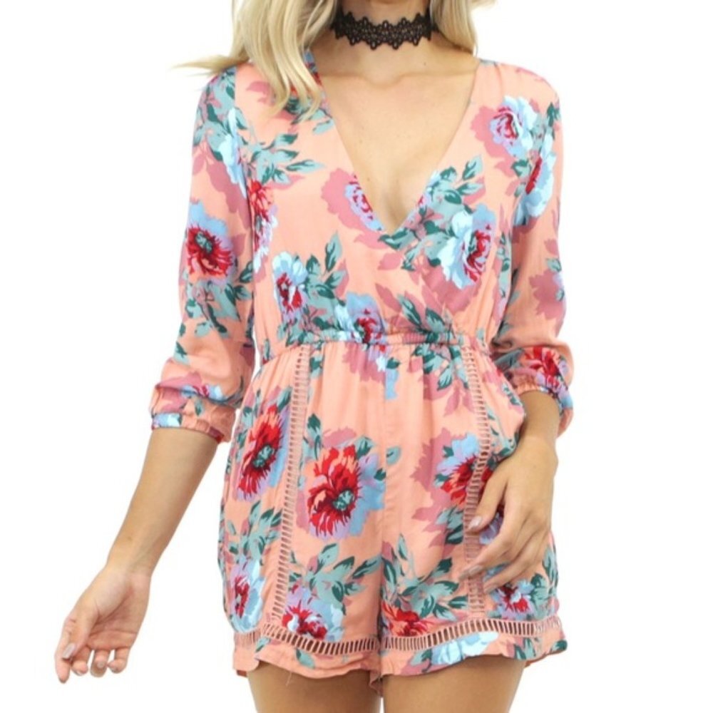 MINKPINK Parade About Playsuit Shorts Romper